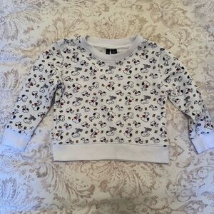 Janie and Jack Snoopy Print Valentines Day Sweatshirt